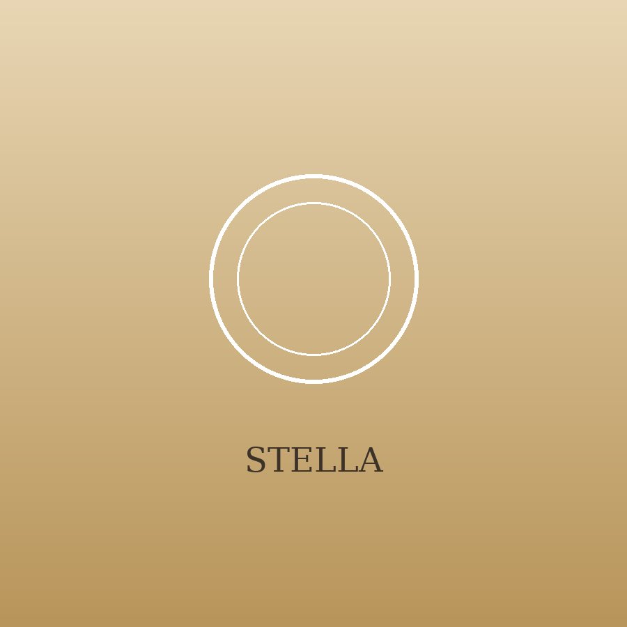 Златисто колие STELLA