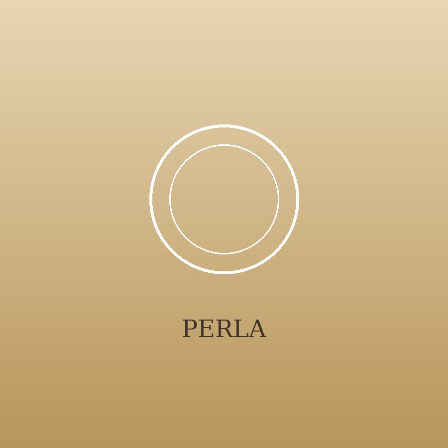 Златисти обеци с перли PERLA