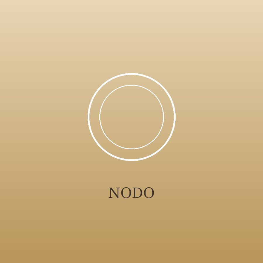 Златист пръстен NODO